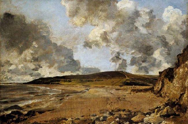 John Constable Weymouth Bay, with Jordan Hill Spain oil painting art